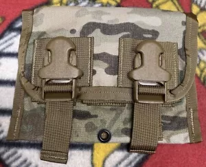 NEW GENUINE US ARMY CRYE MULTICAM GCS M203 TRIPLE 40MM GRENADE GRENADIER POUCH. - Foto 1 di 4