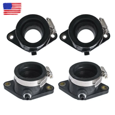 4x Intake Manifold Carburetor Carb Boot for Suzuki GS850 GL 1980 1981 1982 1983 - Image 1 of 4