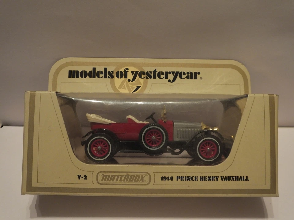 MATCHBOX Y-2 1914 PRINCE HENRY VAUXHALL CAR - MIB #21 - Image 1 of 1