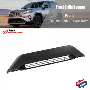New Black Bumper Face Bar Grilles Front Lower For Toyota RAV4 2019-2020 - Bild 1 von 10