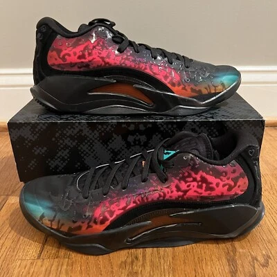 Jordan Zion 3 Sanctuary black green red Basketball shoes (DR0675-001) Numbered - Image 1 of 4