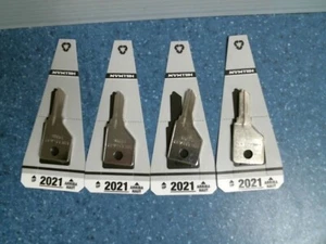Hillman 2021 One Sided Key Blank, Lot of 4, FREE SHIPPING - Picture 1 of 3