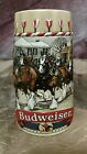 Budweiser Anheuser Busch collector Clydesdales Ceramarte Beer Stien Mug 1986 for sale