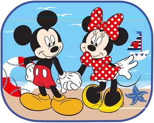 Disney Minnie & Mickey Ventana Coche Plegable Parasoles Persianas Malla Bebé Niña E67 - Imagen 1 de 3