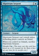 Magic the Gathering MTG Slipstream Serpent (86) Time Spiral Remastered   LP