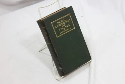 1924 Retail Advertising and Selling S. Roland Hall book 1st Edition  - Image 1 of 4