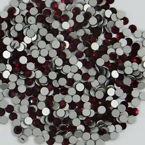 2000 SS9 S: 100 strass Swarovski fond plat SS9 (2,6mm) SIAM - Bild 1 von 3