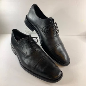 To Boot New York Adam Derrich Mens Oxford Dress Shoes Black Lace Up Italy 9 - Imagen 1 de 11