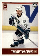 2003-04 Pacific Exhibit Hockey #2 Mike Leclerc