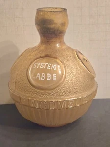 RARO ESTINTORE IN VETRO AMBRATO LABBE SISTEMA VUOTO SENZA CREPE - Foto 1 di 11