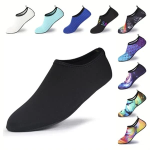 Men Women Anti-slip Water Sports Shoes Socks Swim Pool Beach Barefoot Quick Dry - Picture 1 of 33