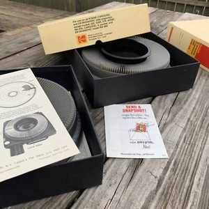 Two Original Box Kodak Carousel Transvue 140 Slide Trays for Projector- Vintage - Picture 1 of 5