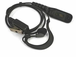 FBI EARPIECE mic PTT FOR MOTOROLA APX 4000 4000 P25 6000 6000XE 7000 7000XE P25 - Picture 1 of 2