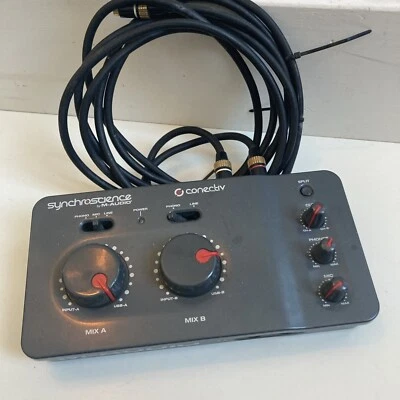 M-AUDIO CONNECTIV SYNCHROSCIENCE Digital Vinyl USB Soundcard Untested - Image 1 of 4
