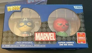 Funko Dorbz Marvel Captain America & Red Skull 2-Figure Set - Picture 1 of 9