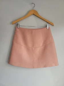 Zara Pink A-Line Skirt Women's UK 8 Size (S) Unlined - Picture 1 of 6