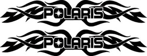 2 Universal Tribal decals 8.85"x1.6" Fits Polaris RZR UTV SNOWMOBILE TRUCK CAR - Picture 1 of 4