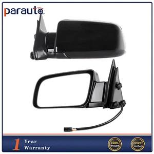 Power Mirrors For 1988-98 Chevy GMC C/K 92-99 Suburban Pair Side Black - Bild 1 von 11