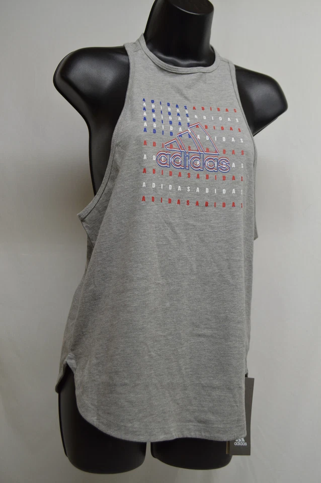 ADIDAS Women's Americana Flag Tank Top GN7261 GN7260 with TAGS