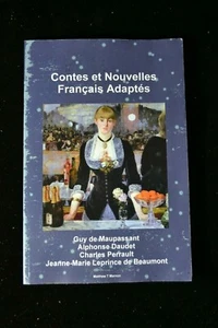 Contes et Nouvelles Français Adaptés de Maupassant, de Daudet, de Perrault et de - Imagen 1 de 4