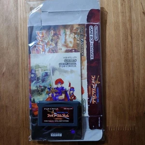 Fire Emblem The Binding Blade Nintendo Game Boy Advance Box Manual Japan  tested - Picture 1 of 20