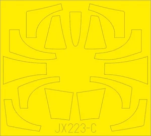 Eduard 1/32 paint masks TF-104G TFace for Italeri - JX223 - Picture 1 of 3