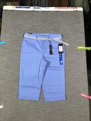 Calça Capri Gloria Vanderbilt Feminina 10 Primavera Hortênsia Lillian Cinto Skimmer - Imagem 1 de 4