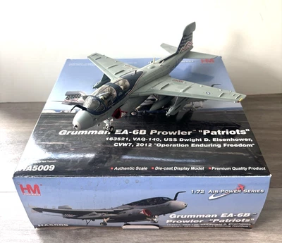 Hobby Master 1:72 EA-6B Prowler VAQ-140 Patriots USS Dwight Eisenhower Foto 1 de 4
