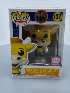 Funko Pop! Ad Icons Mooby's Mascotte Virtual FunKon #137 agosto 2021 SCATOLA DANNEGGIATA - Foto 1 di 14