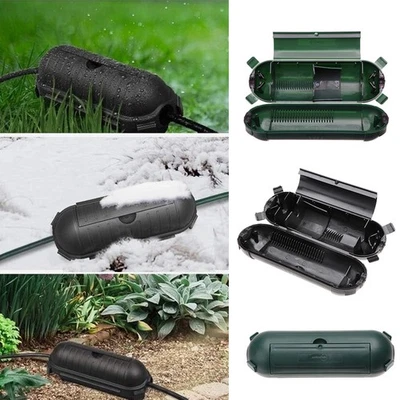 1Stück Schutzbox Kupplung Stecker Kabel Schutzkapsel Außenbereich Regen - Bild 1 von 4