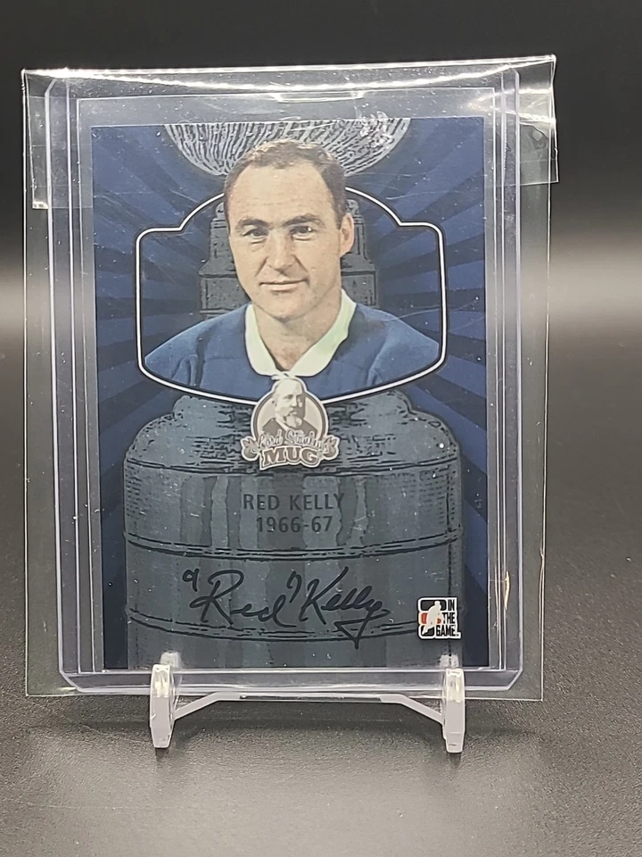2013-14 ITG Lord Stanley's Mug Auto Red Kelly Toronto Maple Leafs  - Image 1 of 1