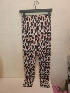 EUC Beach Riot Painterly Leopard Print Legging Size L - Picture 1 of 5