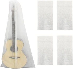 4 Pack Guitar Dust Cover Storage Bag Non-Woven Fabric Breathable Dust-Proof...  - Picture 1 of 5