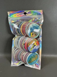Pogs 90's Milk Caps Random Pack of 75 Surfing - Picture 1 of 4