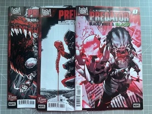 Marvel Predator Black, White And Blood #1 A Cover + Asrar, Villanelli Vars - Picture 1 of 3