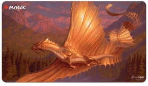 🃏Alfombra de Juego Ultra Pro Adulto Dragón Dorado Reino Olvidado Magic the Gathering - Imagen 1 de 1