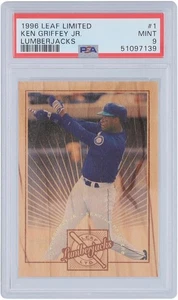Ken Griffey Jr. Seattle Mariners 1996 Leaf Limited #1 #4363/5000 PSA 9 Card - Picture 1 of 2