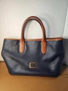 Dooney & Bourke Pebble Grain Brenna in ELEPHANT TOTE - Picture 1 of 10