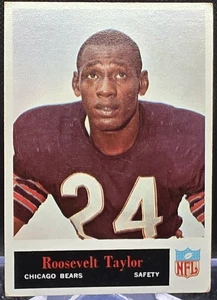 1965 Philadelphia Roosevelt Taylor #25 Chicago Bears EX *Buy 2 Get 1 - Picture 1 of 3
