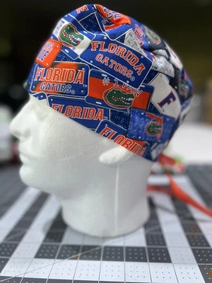 FLORIDA GATORS GATOR PRIDE UF scrub hat cap unisex surgical anesthesia nursing - Image 1 of 4