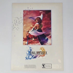 Final Fantasy X PlayStation 2 PS2 Splash Print Ad/Poster Promo Art - Picture 1 of 2