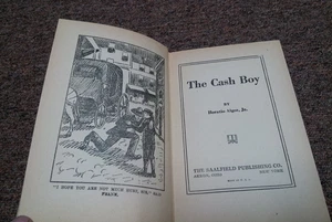 Hortatio Alger, JR. vintage hardcover book  THE CASH BOY - Bild 1 von 9