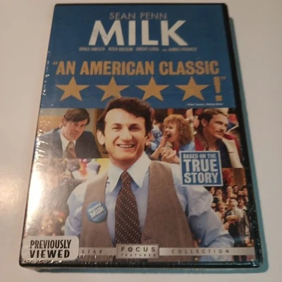 Milk - Sean Penn as Barber Milk - DVD 2008 - Brand New Sealed FAST 📭 🚚§}~ - Image 1 of 4