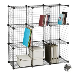 Estanteria modular organizador de cubos 9 compartimentos fácil montaje multiusos - Imagen 1 de 24
