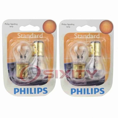 2 pc Philips Brake Light Bulbs for Pontiac Bonneville Catalina Chieftain pp - Image 1 of 4