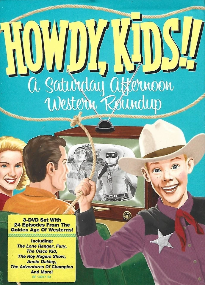 HOWDY KIDS - CLASSIC 50'S KIDS T.V. WESTERN COLLECTION -  (REGION 1 ONLY)  RARE - Image 1 of 2