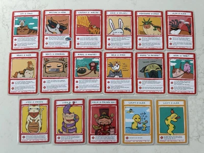 Pokkedo Shiook 2025 Chinese New Year Master set Including Rare cards 1-18 (+16) - Image 1 of 3