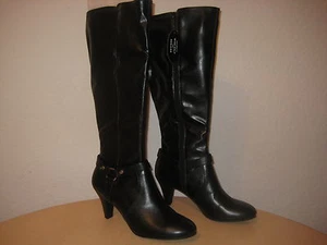 Karen Scott neu Henson schwarze kniehohe modische Damenstiefel 10 M Schuhe neu ohne Karton - Bild 1 von 6