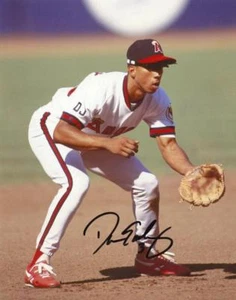 DAMION EASLEY CALIFORNIA ANGELS SIGNED AUTOGRAPHED 8X10 W/COA - Picture 1 of 1