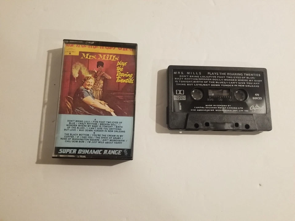 Mrs. Mills - Plays The Roaring Twenties - Cassette Tape - Image 1 of 1